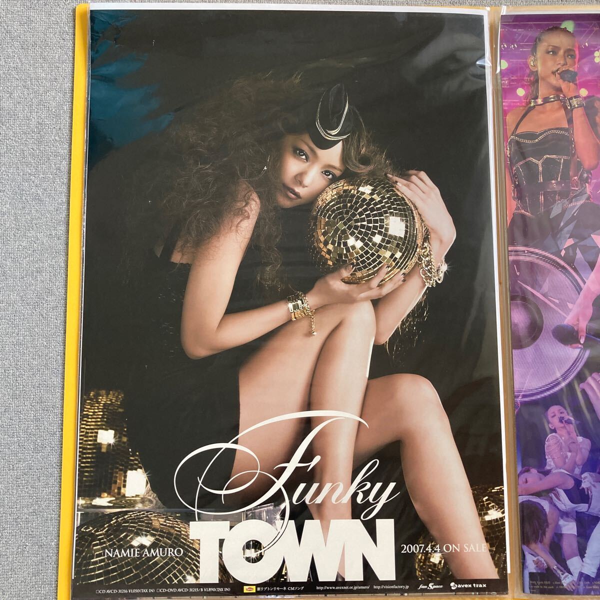 安室奈美恵 非売品ポスター 公式 ファンキータウン funky town 安室奈美恵 非売品ポスター 公式 ファンキータウン funky town