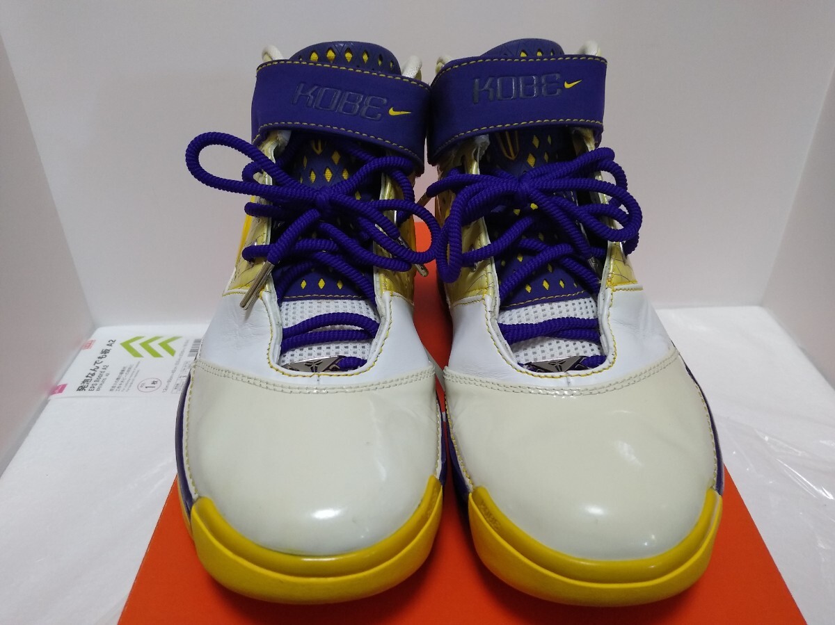  used zoom ko- Be 2(26cm) Nike /NIKE ZOOM KOBE Ⅱ/ko- Be * Brian to/KOBE BRYANT/ Los Angeles Ray The Cars / rare * rare 