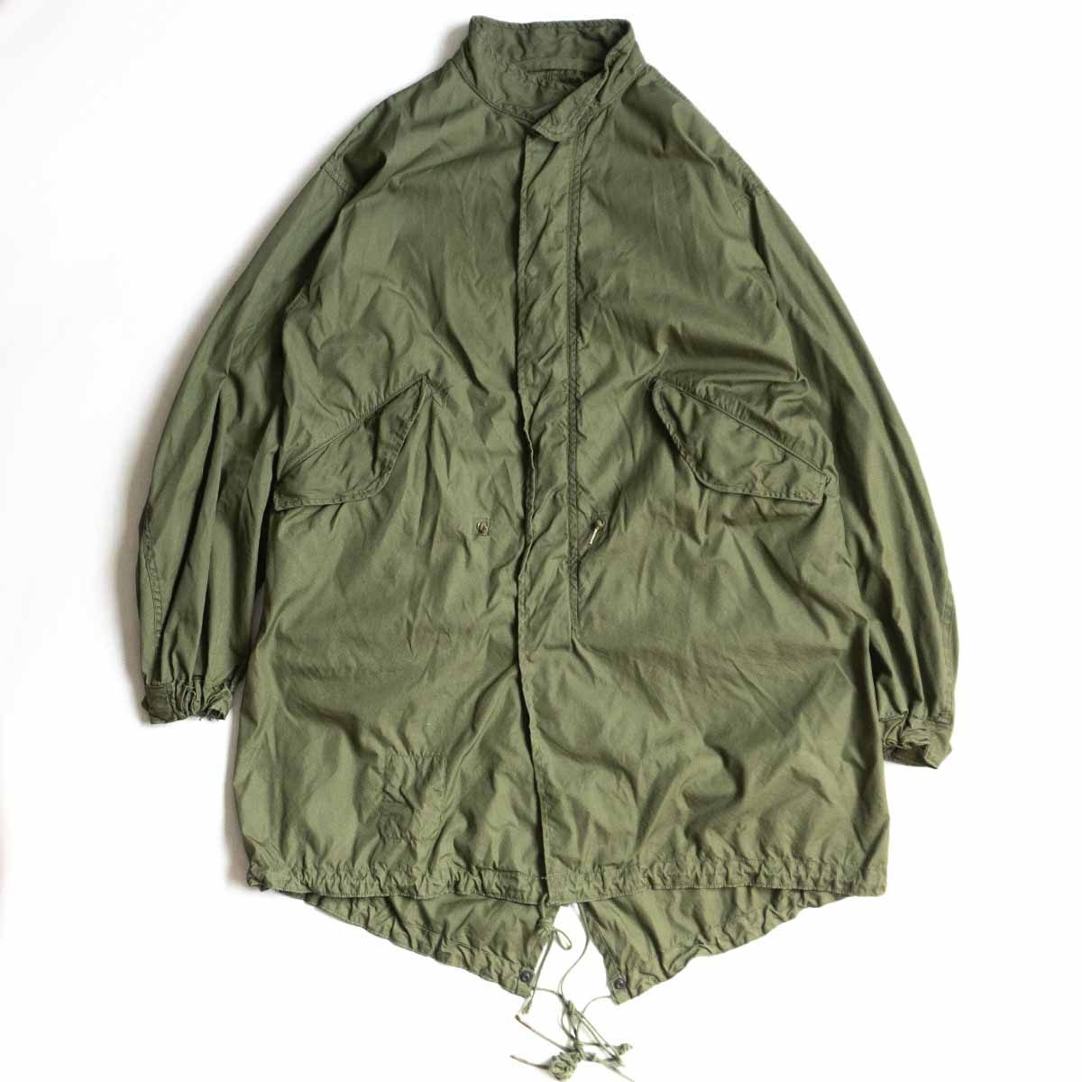70s】US ARMY【アルミジップ/M-65 モッズコート】XS フィッシュ 70s】US ARMY【アルミジップ/M-65 モッズコート】XS フィッシュ