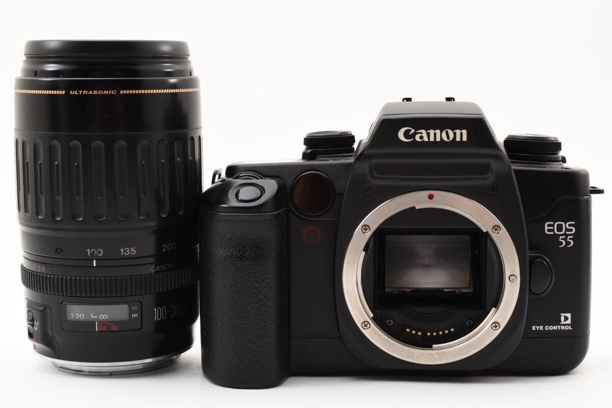 ★良品★ キャノン Canon EOS 55 + 100-300mm F4.5-5.6 L866S22