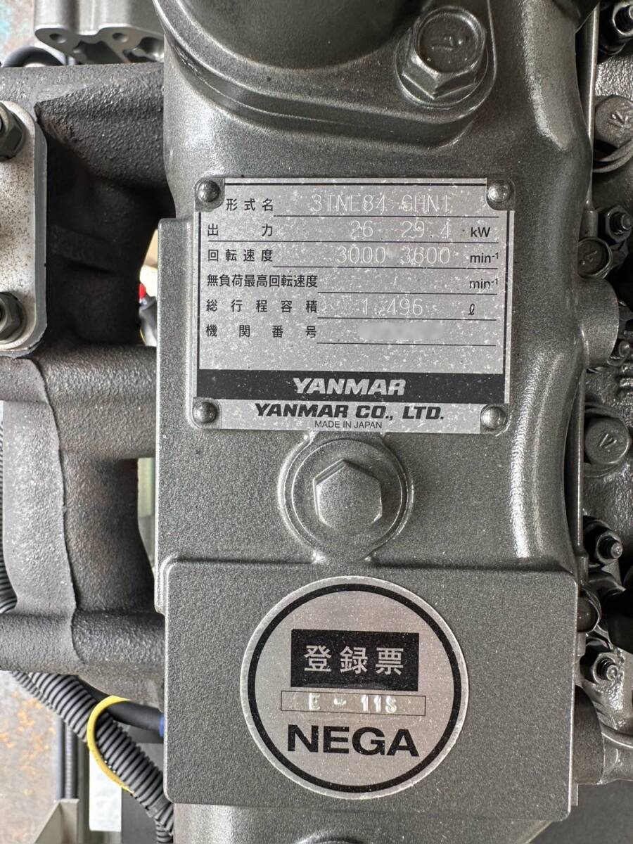 Denyo デンヨー発電機 2018年製 hour1.7h 防災用・一般非常用 Denyo デンヨー発電機 2018年製 hour1.7h 防災用・一般非常用