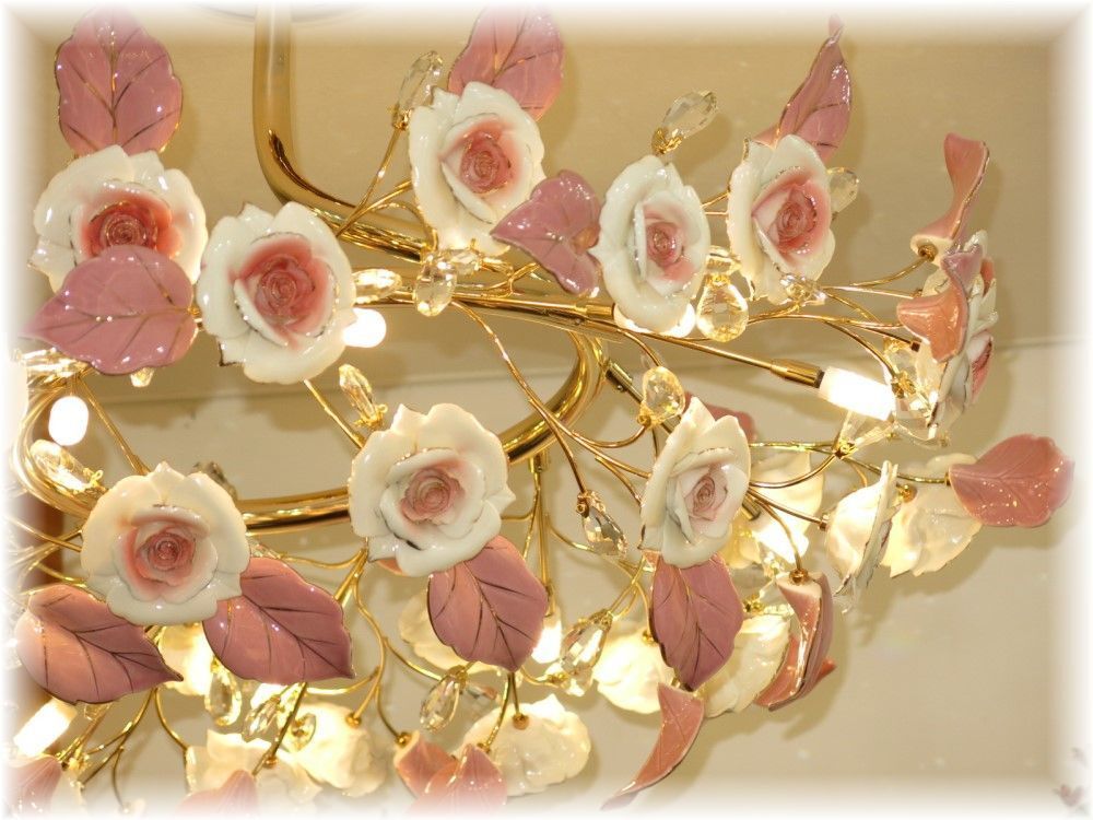 LED付き!】新品 可愛い 薔薇モチーフ 綺麗な クリスタル LED LED付き!】新品 可愛い 薔薇モチーフ 綺麗な クリスタル LED