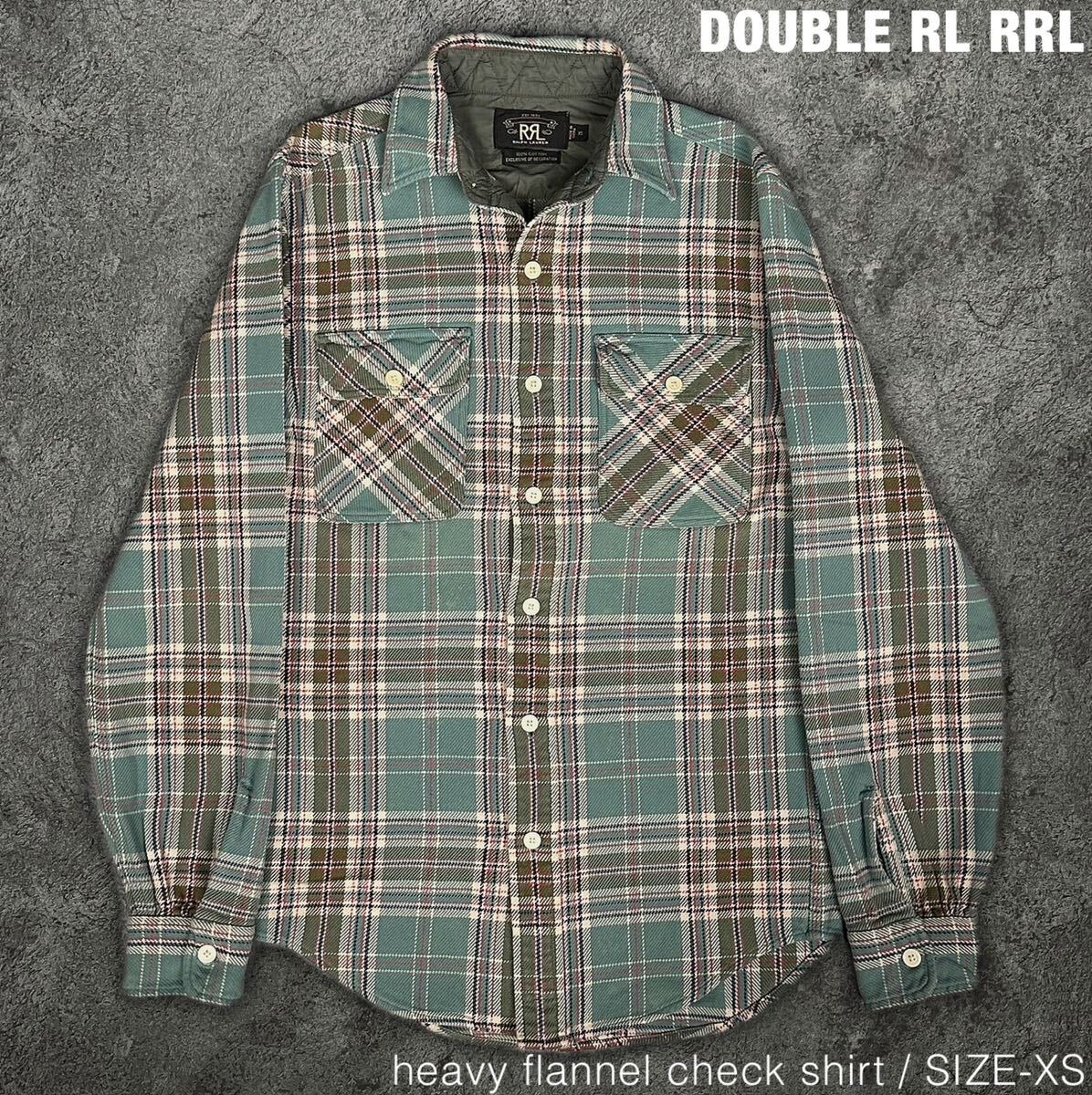 Double RL】RRL チェックシャツ