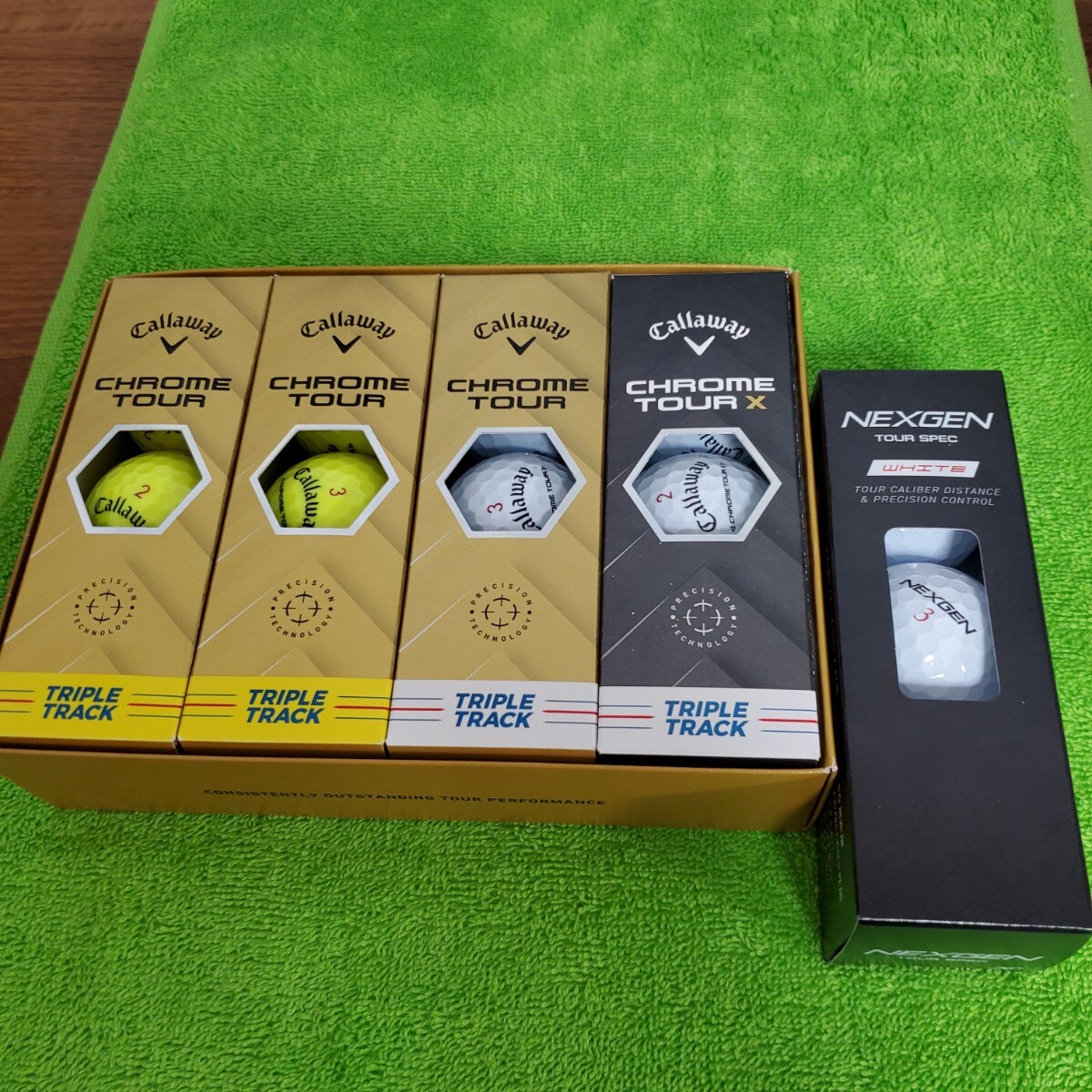 【ミックス いろいろ】キャロウェイ CHROME TOUR ゴルフボール Callaway CHROME TOUR X TRIPLE TRACK NEXGEN TOUR SPEC 