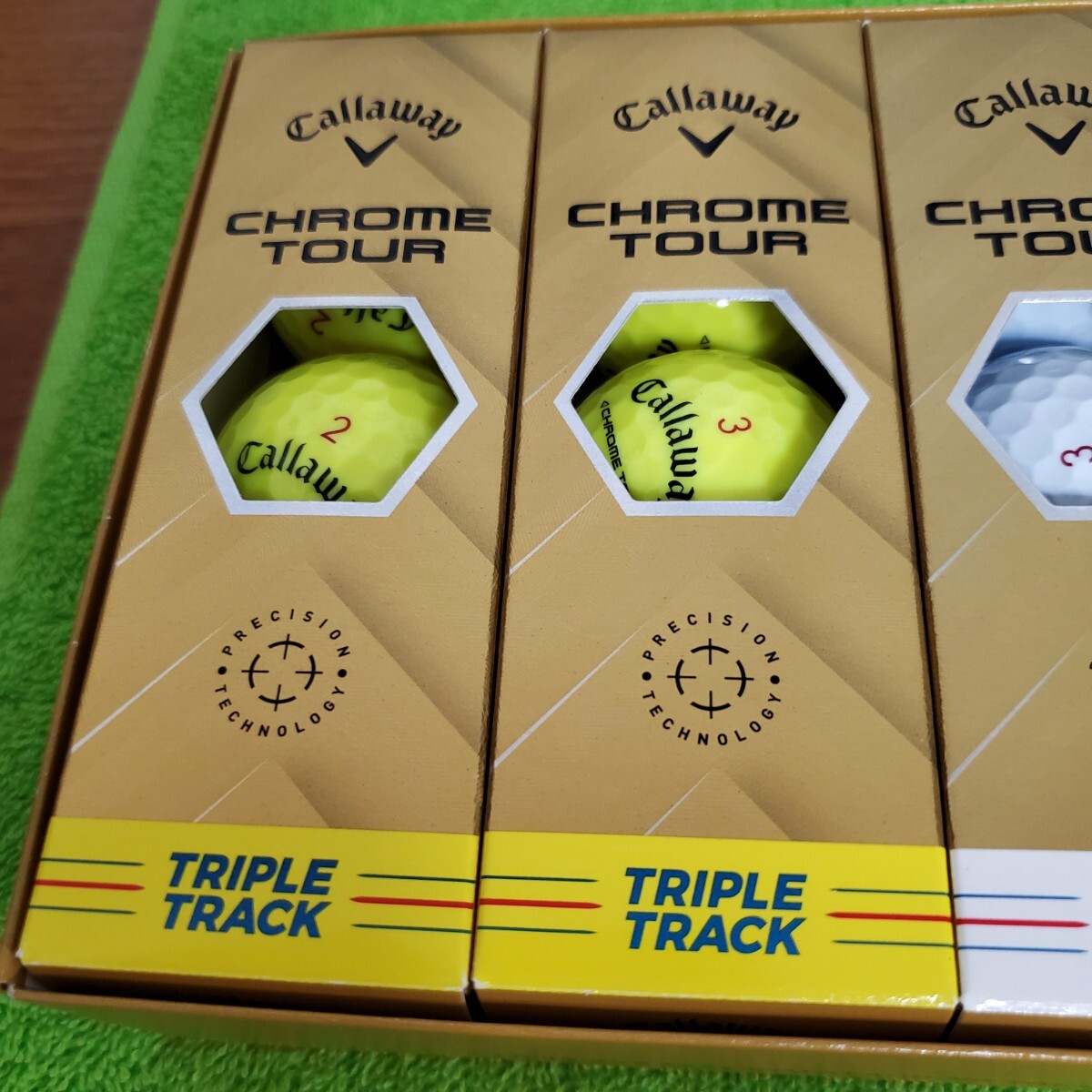 【ミックス いろいろ】キャロウェイ CHROME TOUR ゴルフボール Callaway CHROME TOUR X TRIPLE TRACK NEXGEN TOUR SPEC 