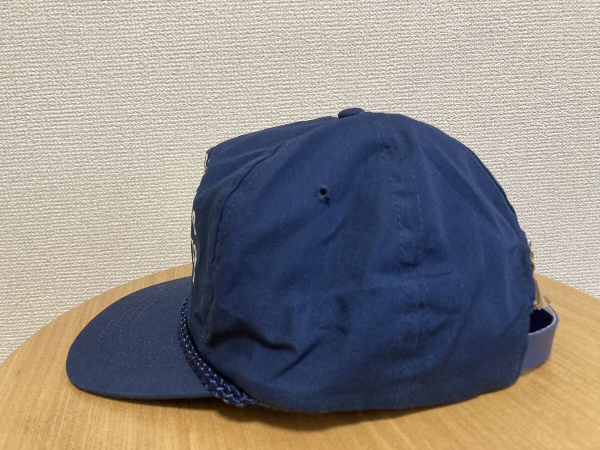 80's90's USAヴィンテージ トラッカー キャップ 帽子 STEELWORKERS 全米鉄鋼労働組合 キャップ /企業物 紺ONE SIZE Sportcap_画像3