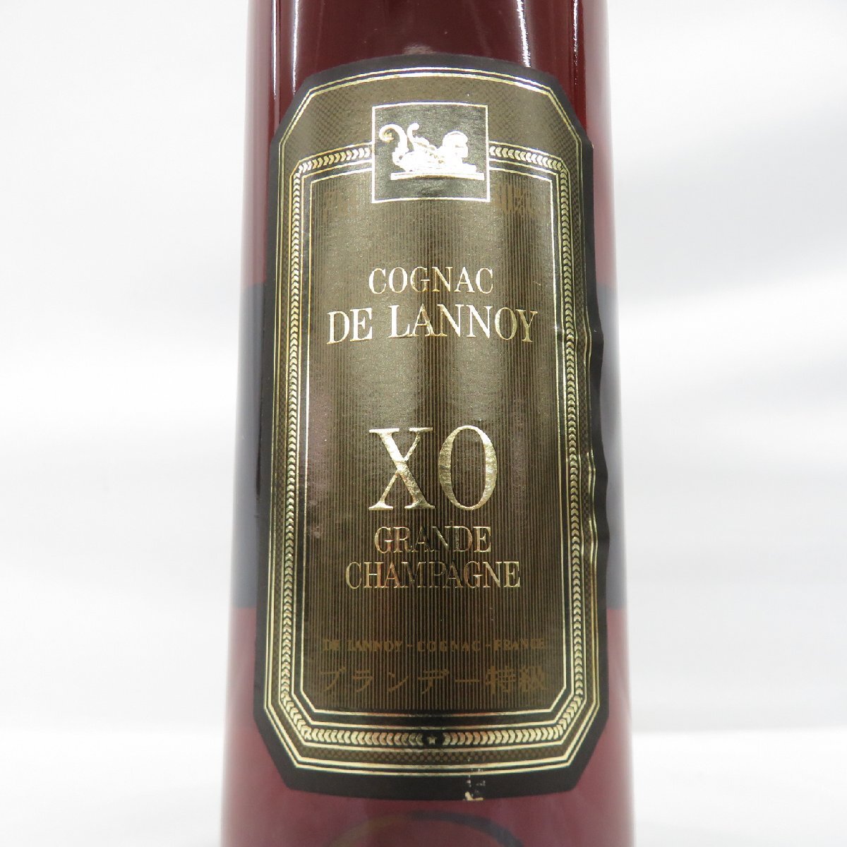 ドゥ・ラノワ　コニャック　ブランデー ドゥ·ラノワ·コニャック XO COGNAC DE LANNOY ブランデー特級