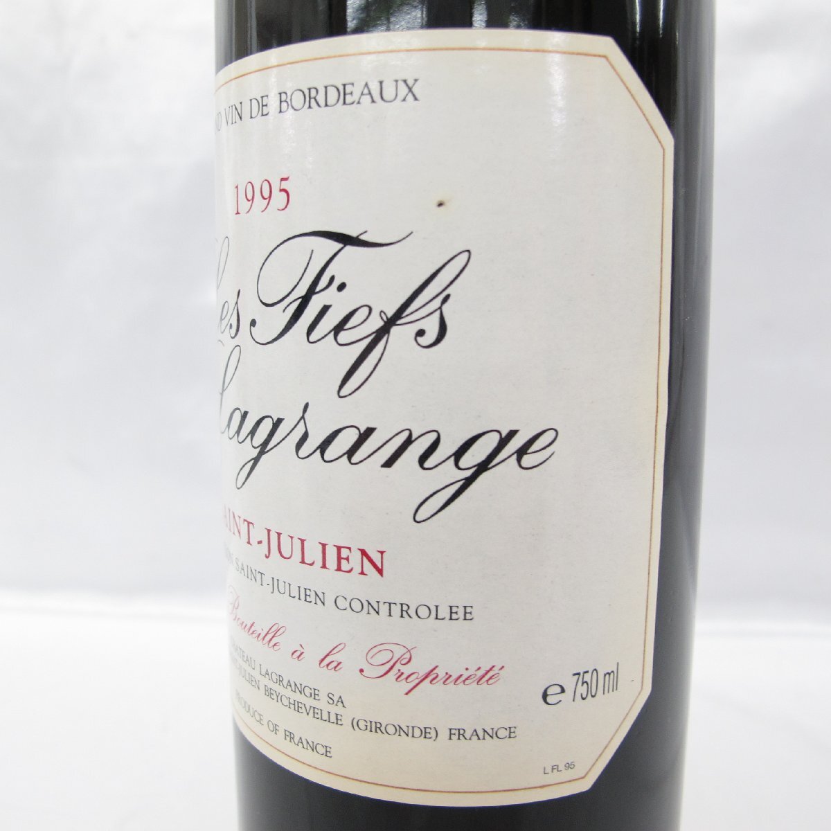 未開栓 Les Fiefs de Lagrange レ フィエ ド ラグランジュ 1995