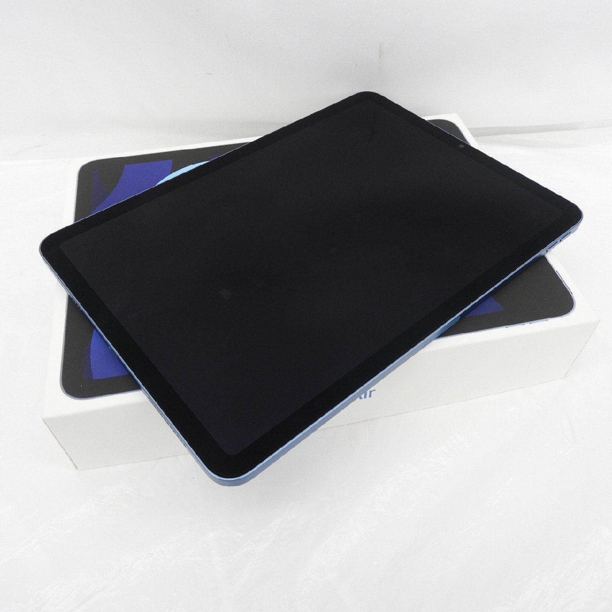 【美品】Apple アップル タブレット iPad Air 10.9インチ 第5世代 Wi-Fi 256GB 2022年春モデル MM9N3J/A ブルー 11671525 0925