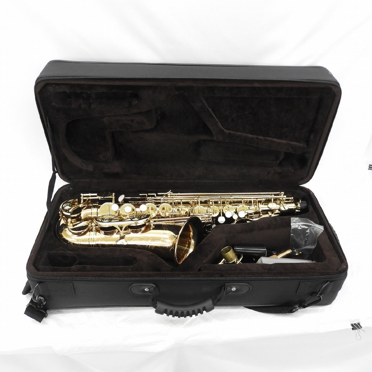 【中古品】Festi フェスティ アルトサックス A1800 セミハードケース付 11669860 0925