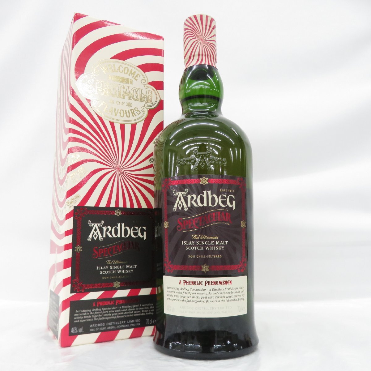 【未開栓】ARDBEG アードベッグ スペクタキュラー シングルモルト ウイスキー 700ml 46％ 箱付 11676440 0925