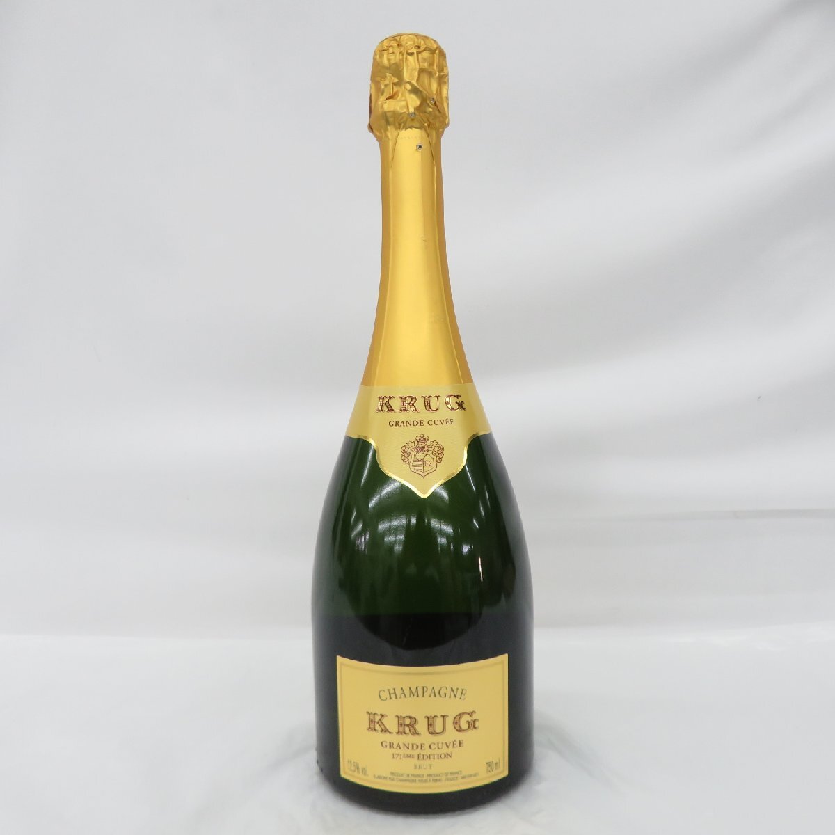 1円～【未開栓】KRUG GRANDE CUVEE クリュッグ グランキュヴェ 171EME エディション ブリュット シャンパン 750ml 12.5% 11676245 0928