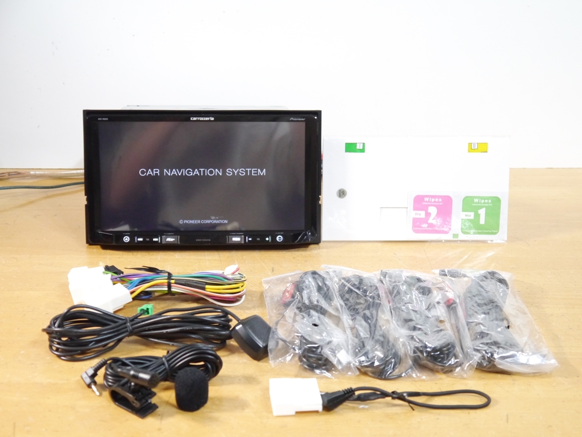 【0920】 AVIC-RQ902 2024年最新地図 9インチ メモリーナビ 未使用アンテナ フルセグ/DVD/Bluetooth/録音/HDMI カロッツェリア