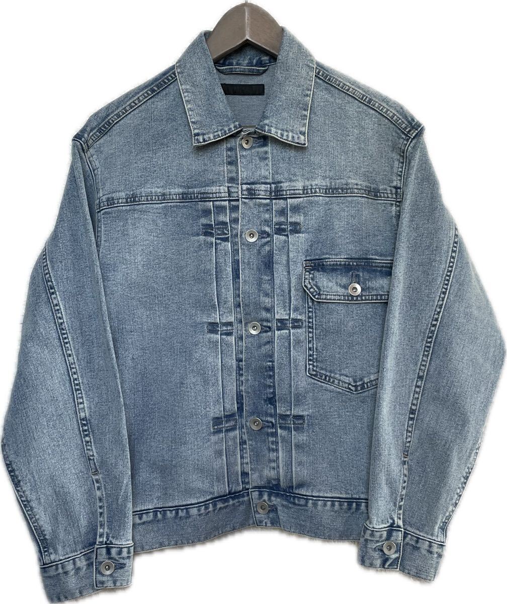 美品 ユニクロ used加工 1stタイプ ストレッチ デニムジャケット 美品 ユニクロ used加工 1stタイプ ストレッチ デニムジャケット