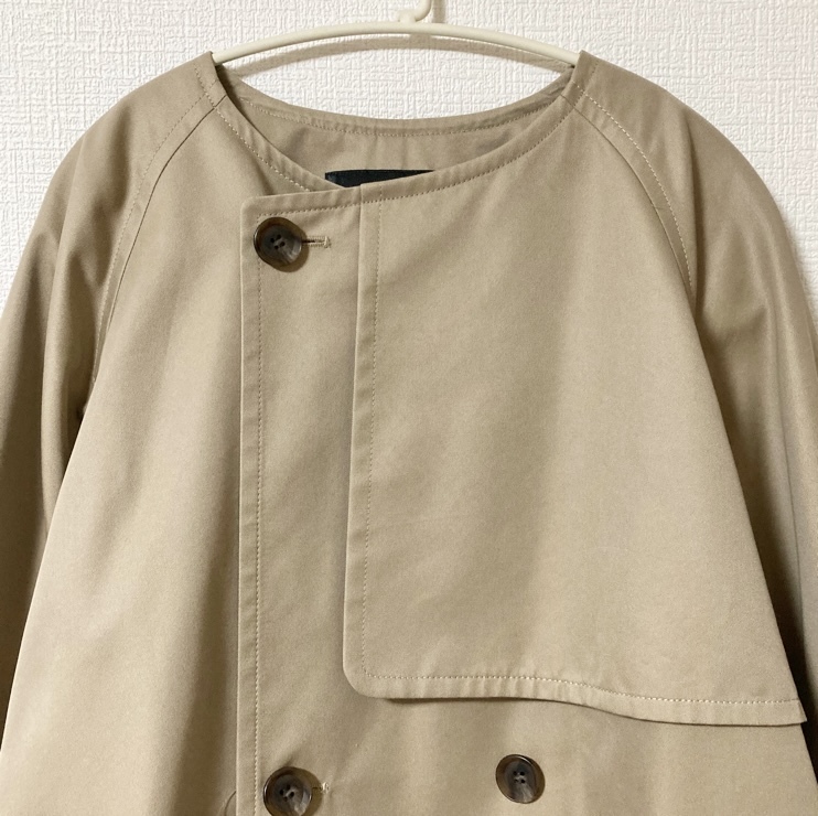 JOURNAL STANDARD C/PEギャバノーカラーショートトレンチ JOURNAL STANDARD C/PEギャバノーカラーショートトレンチ