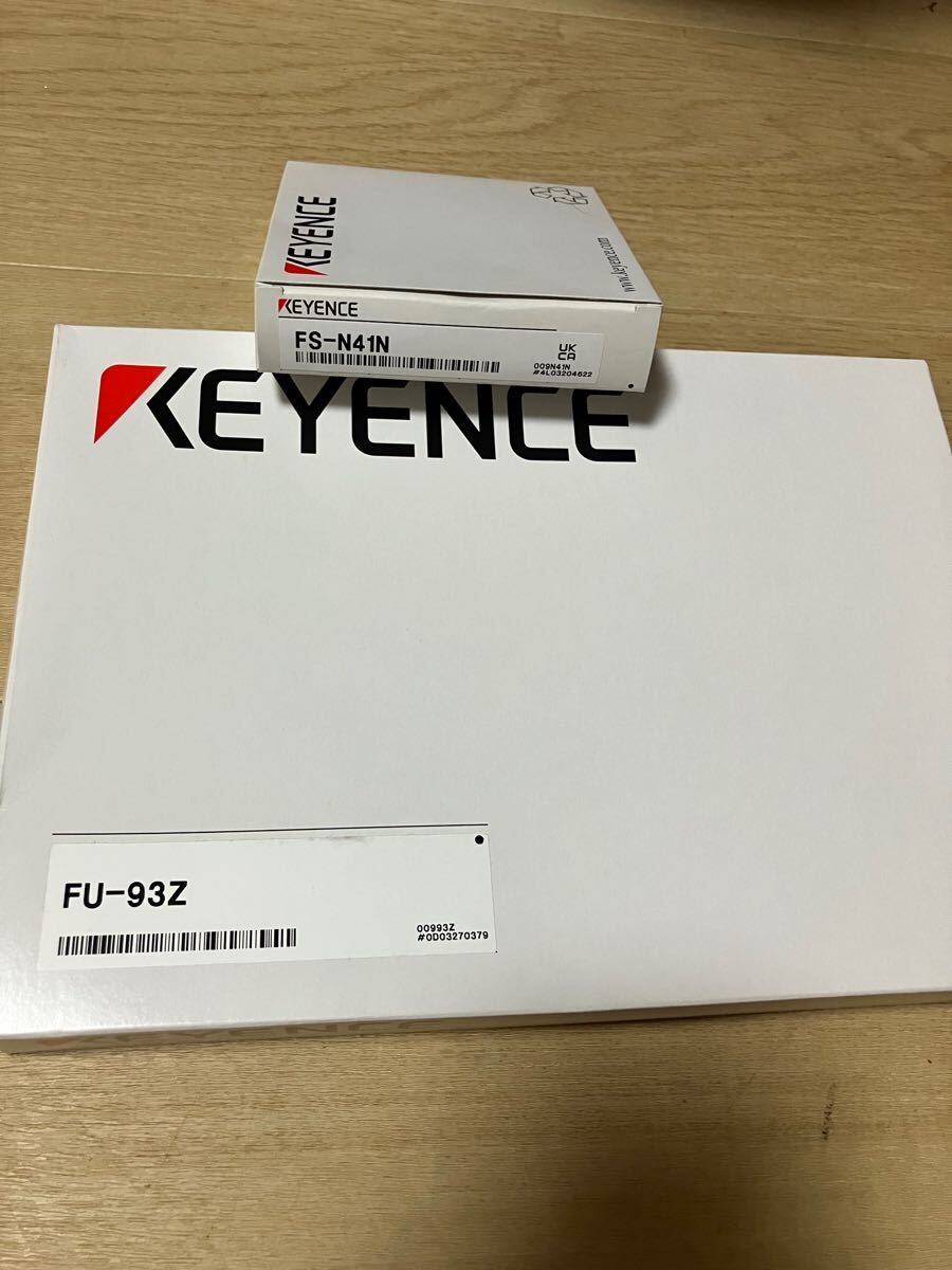 新品】KEYENCE 光ファイバセンサーセット 親機FS-N41N/液面検出 新品】KEYENCE 光ファイバセンサーセット 親機FS-N41N/液面検出