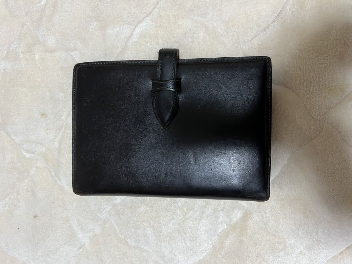 【中古】土屋鞄　システム手帳　バイブルサイズ　