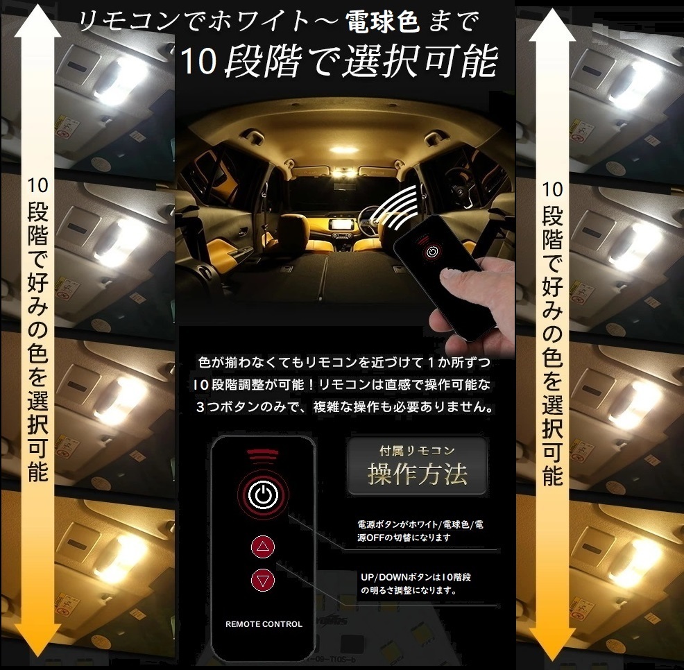 Suzuki новая модель Jimny JB64W JB74W LED Roo лампа 2 цвет 10 -ступенчатый