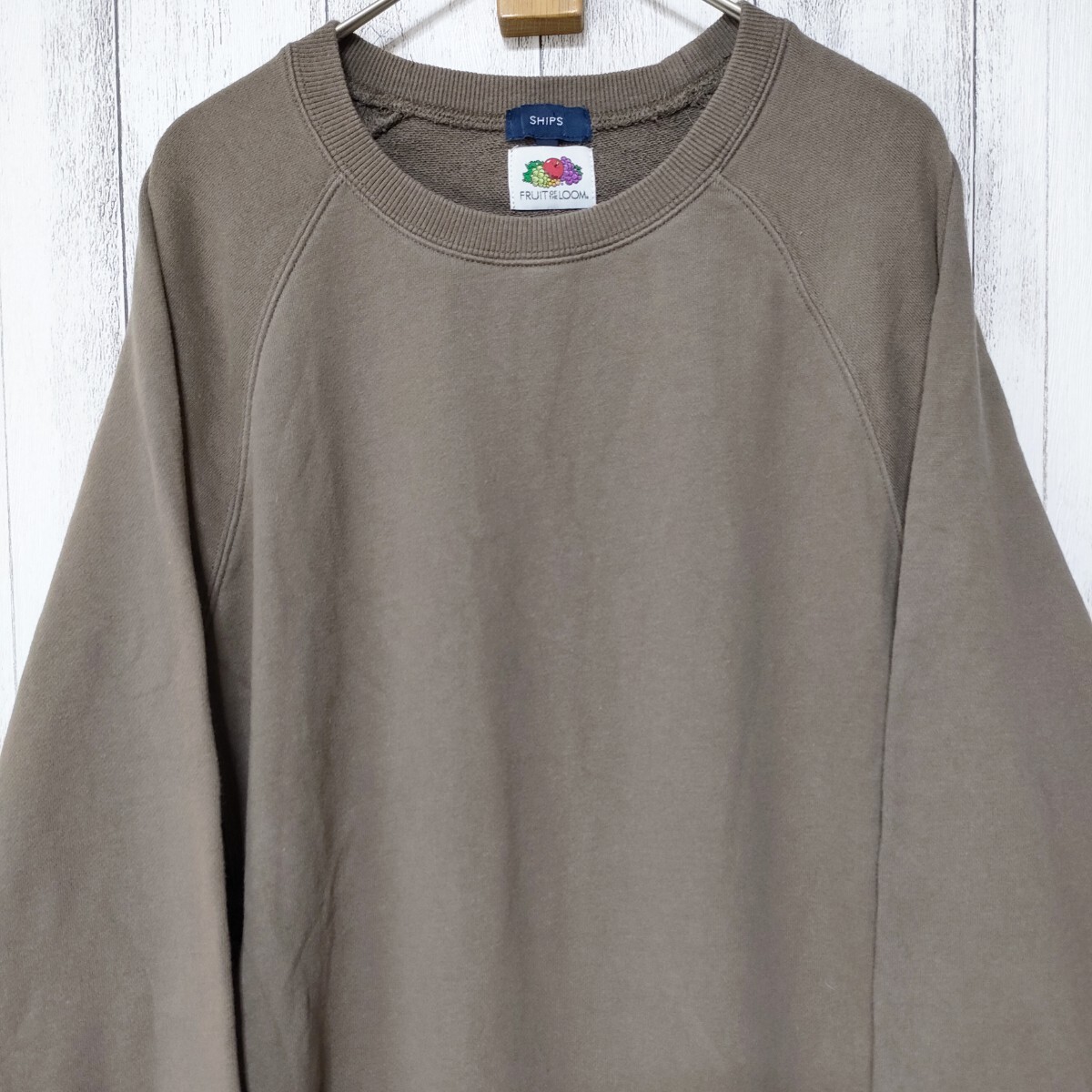 SHIPS シップス FRUIT OF THE LOOM (38) スウェット ワンピース