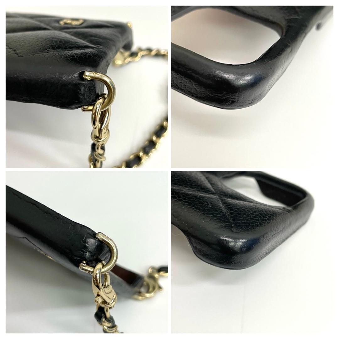 美品 CHANEL シャネル iPhoneケース チェーンショルダー ココ 美品 CHANEL シャネル iPhoneケース チェーンショルダー ココ