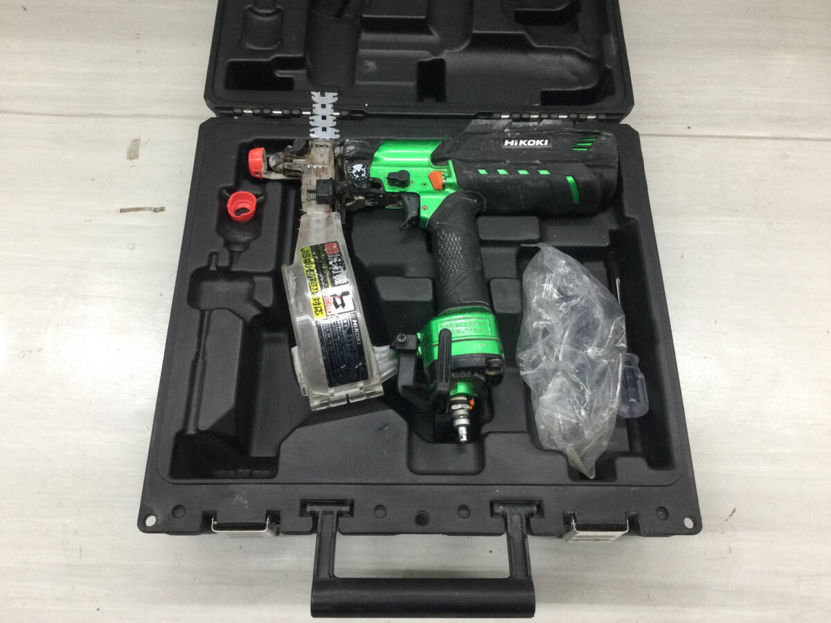 中古品】HiKOKI(日立工機) 41㎜高圧ねじ打機 スピード優先モデル 中古品】HiKOKI(日立工機) 41㎜高圧ねじ打機 スピード優先モデル
