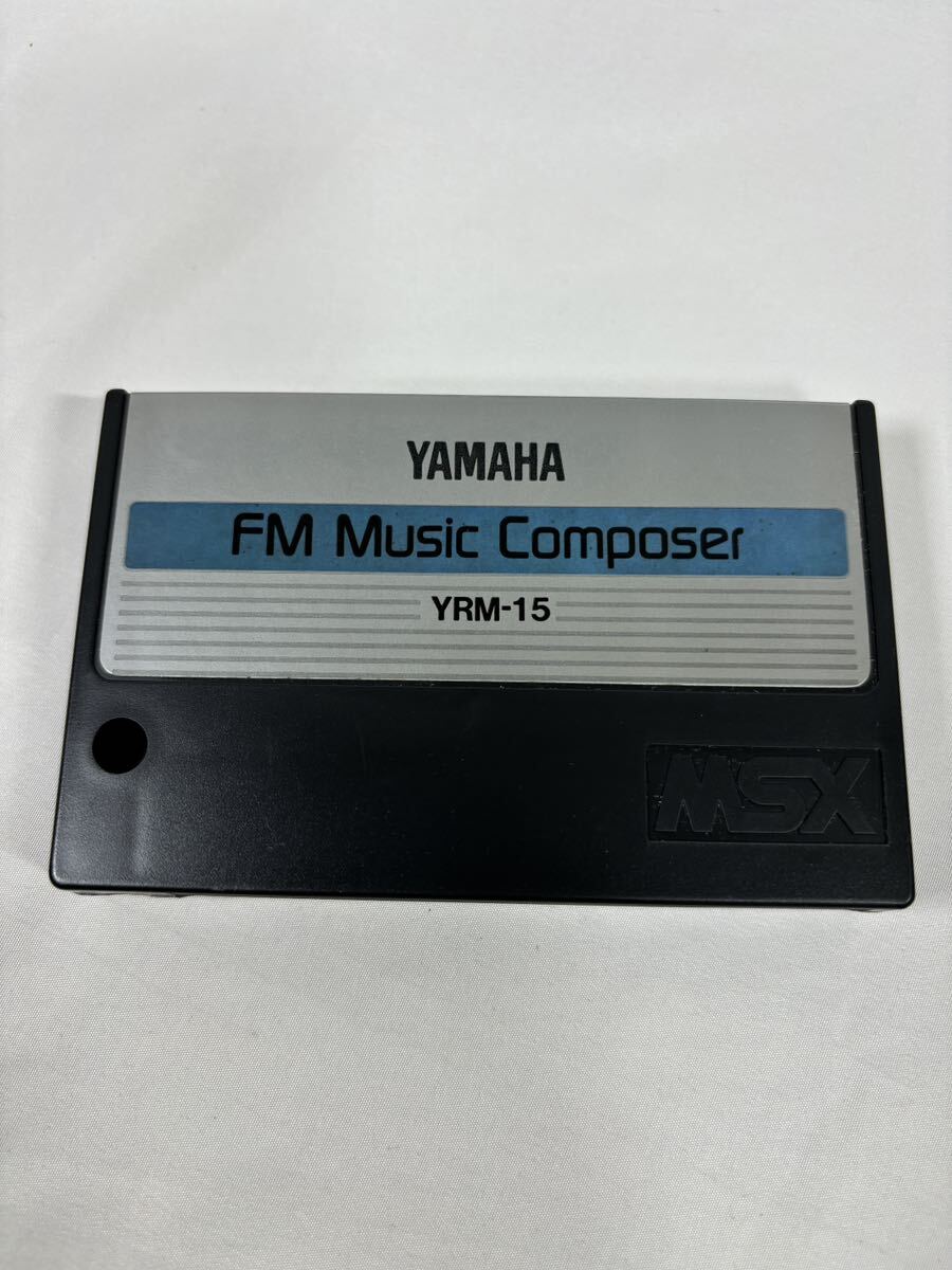 MSX YRM-15 FMミュージックコンポーザ 箱説あり YAMAHA A|MSX MSX YRM-15 FMミュージックコンポーザ 箱説あり YAMAHA A|MSX
