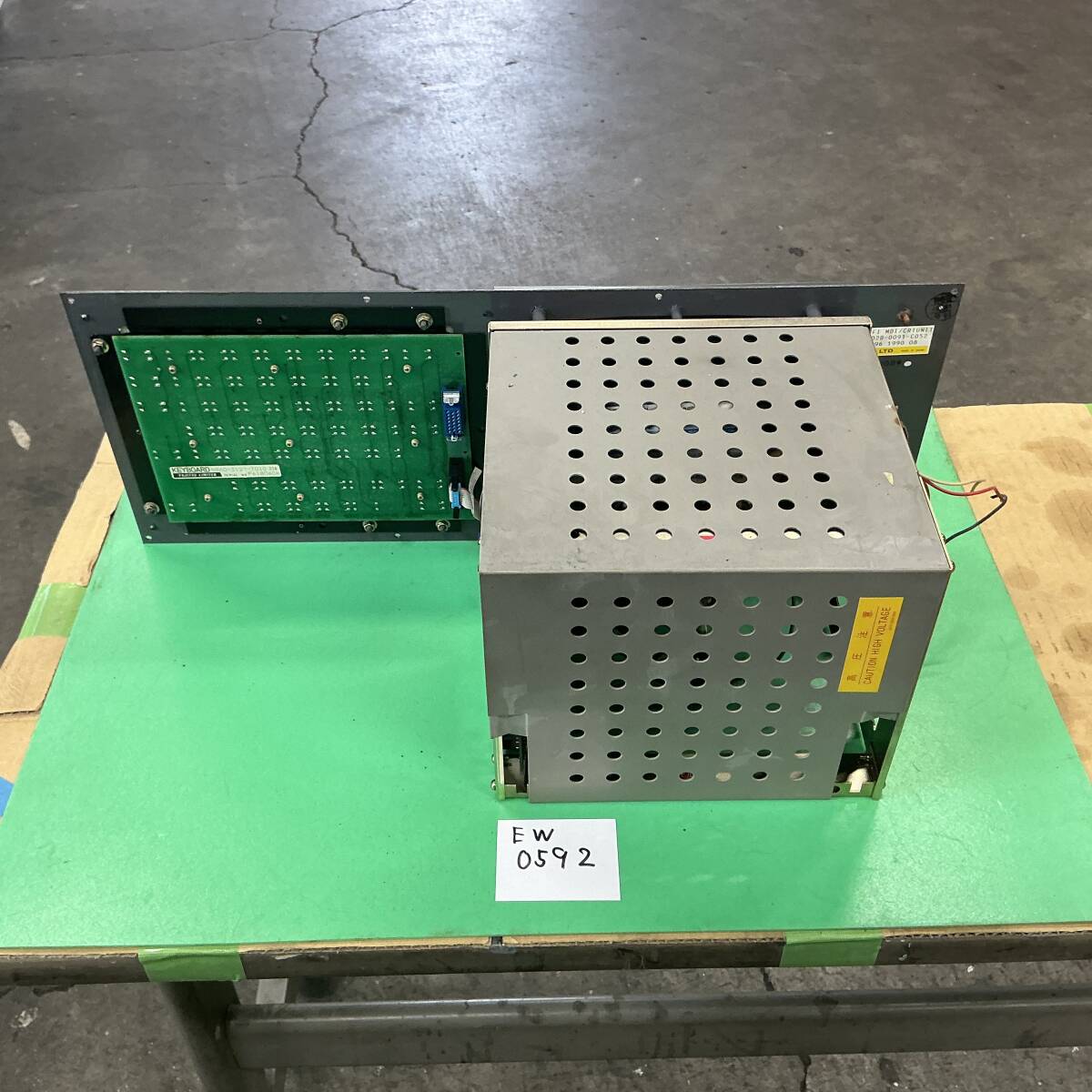 EW-0592 ファナック画面 & キーボード Fanuc 森精機SL15M搭載 MF-T4 EW-0592 ファナック画面 & キーボード Fanuc 森精機SL15M搭載 MF-T4