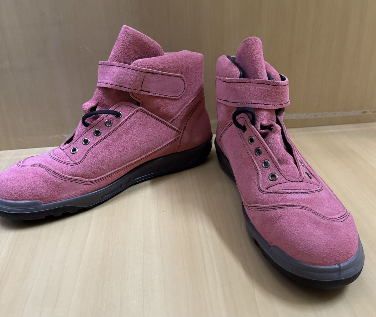25)限定色 希少 レア ZR-21 ピンク×ピンク 27cm 青木安全靴 25)限定色 希少 レア ZR-21 ピンク×ピンク 27cm 青木安全靴