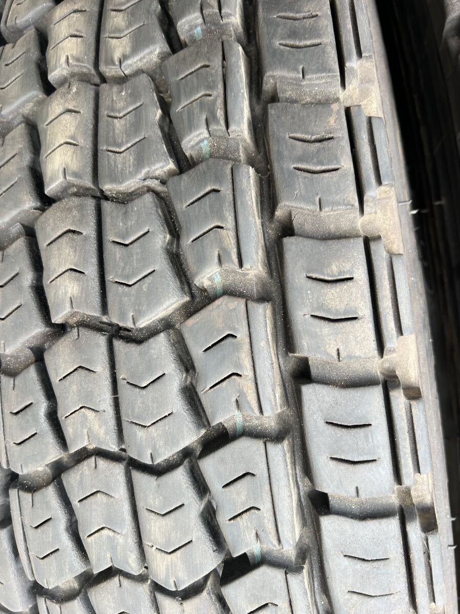 255/70R22.5 143/140J DUNLOP Dunlop SP030 зимние шины 22.5×7.50 147-13 TOPY 8 дыра 2020 год производства 2 шт цена 