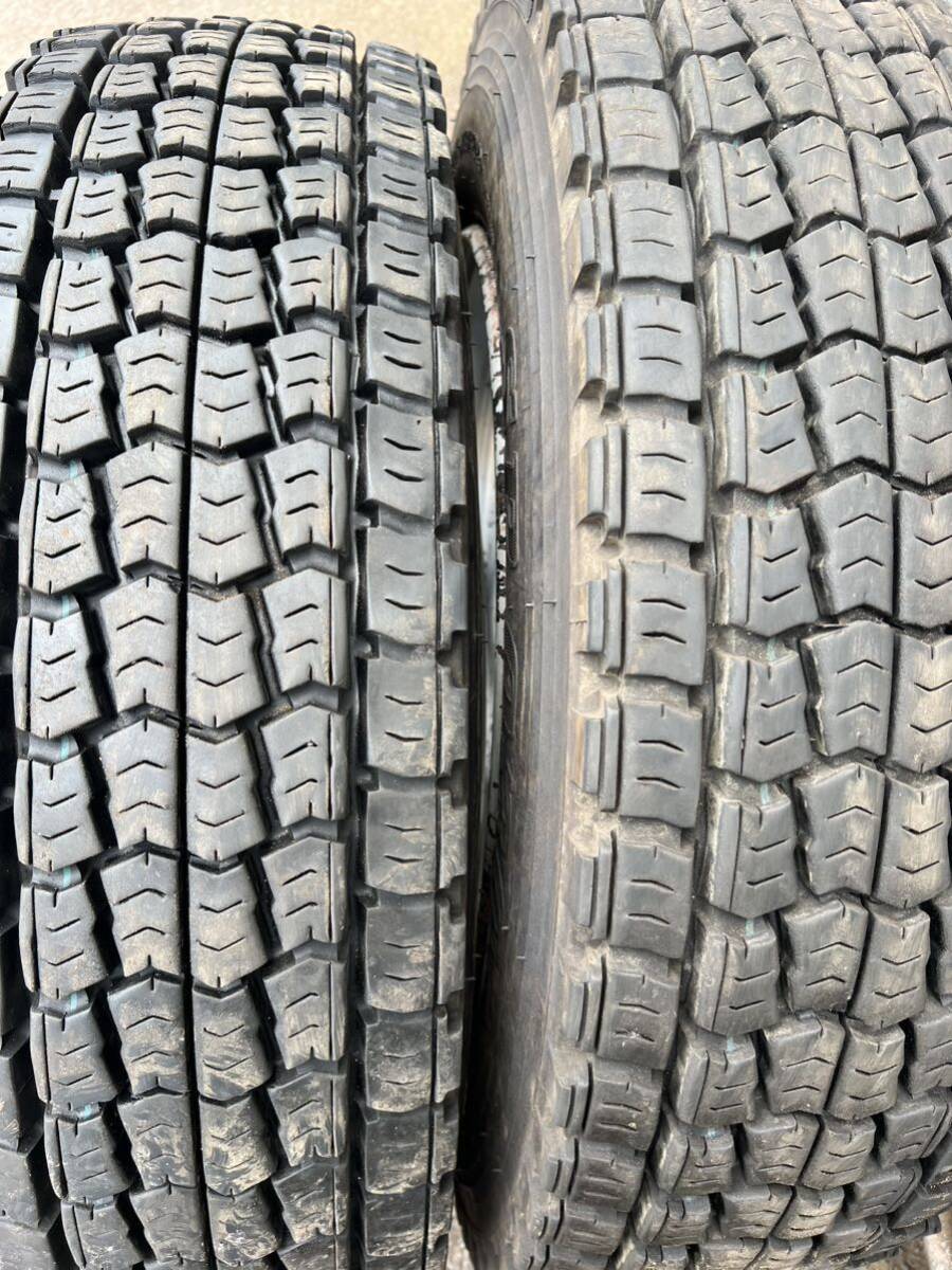 255/70R22.5 143/140J DUNLOP Dunlop SP030 зимние шины 22.5×7.50 147-13 TOPY 8 дыра 2020 год производства 2 шт цена 