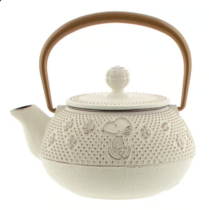 スヌーピー茶屋　10周年限定カラー　南部鉄器　急須