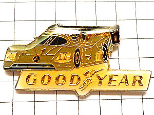  значок * Goodyear машина Ла Манш серый Benz MERCEDES-BENZ GERMANY* Франция ограничение булавка z* редкость . Vintage было использовано булавка bachi