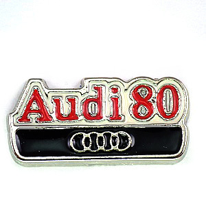ピンバッジ?アウディ80エンブレム車 AUDI GERMANY◆フランス限定ピンズ◆レアなヴィンテージものピンバッチ