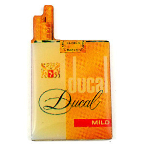 ピンバッジ?デュカル煙草タバコの箱 DUCAL MILD◆フランス限定ピンズ◆レアなヴィンテージものピンバッチ