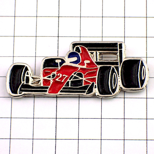 ピンバッジ?フェラーリ27番レースF1車 FERRARI◆フランス限定ピンズ◆レアなヴィンテージものピンバッチ