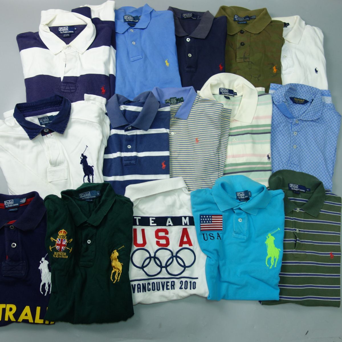15点おまとめ 卸売 ポロ ラルフローレン 半袖 長袖ポロシャツ 15点おまとめ 卸売 ポロ ラルフローレン 半袖 長袖ポロシャツ