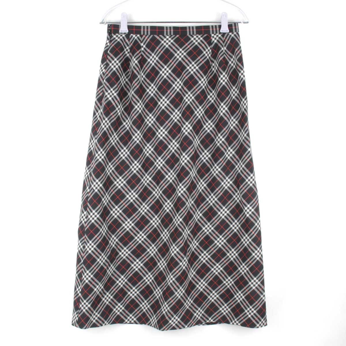 『USED』 BURBERRY バーバリー スカート ブラック ウール