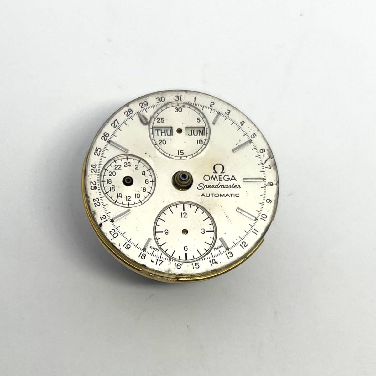 1円〜　オメガ　スピードマスター　トリプルカレンダー　CAL.1151 カレンダー機構　+ 地板　メインプレート