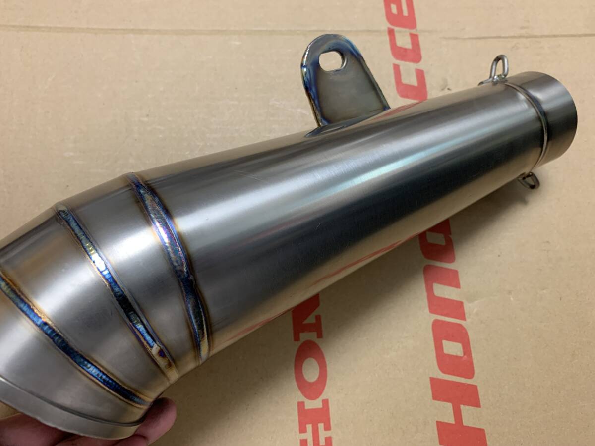美品 コニカルGPメガホンチタンサイレンサー/マフラー 60 5 特注 美品 コニカルGPメガホンチタンサイレンサー/マフラー 60 5 特注