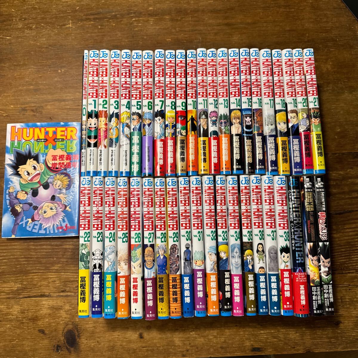 は自分にプチご褒美を 全巻初版!ハンターハンター。他、富樫 は自分にプチご褒美を 全巻初版!ハンターハンター。他、富樫