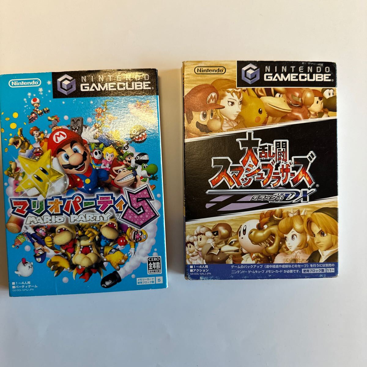 Nintendo ゲームキューブソフト あたたか マリオパーティ5 大