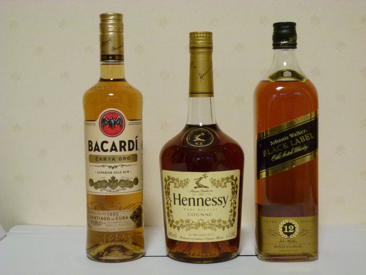  Johnny uo- car black 12 year 1000ml Hennessy VS 1000mlbaka Rudy 750ml