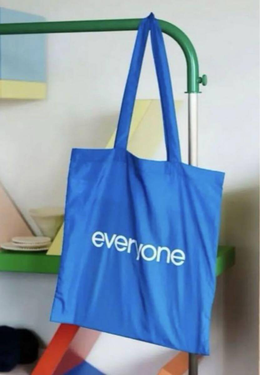 everyone ナイロントートバッグ ブルー野茂英雄 アメリカ野球