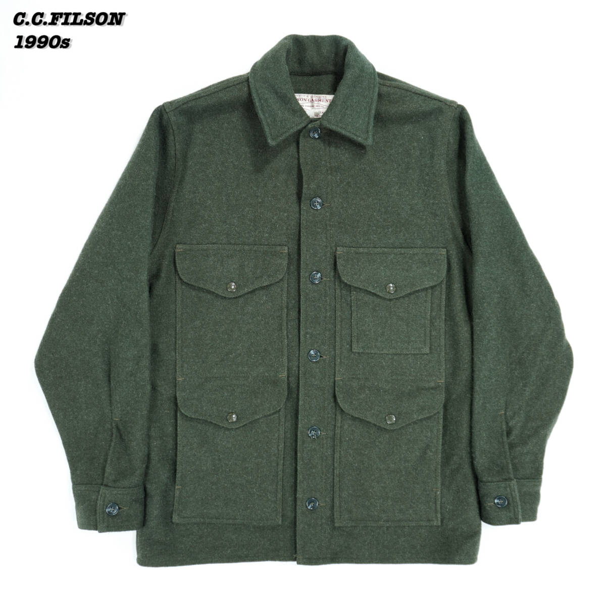 C C FILSON MACKINAW CRUISER JACKET 1990s JA24068 フィルソン C C FILSON MACKINAW CRUISER JACKET 1990s JA24068 フィルソン