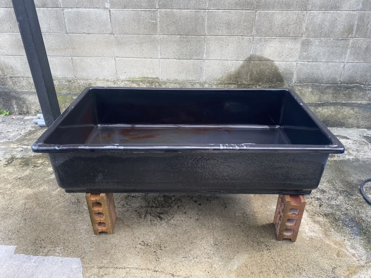 工房福井 FRP水槽 舟 断熱仕様 外寸140×80cm 深さ約28cm 直接引渡し限定(京都府八幡市・大阪府枚方市）