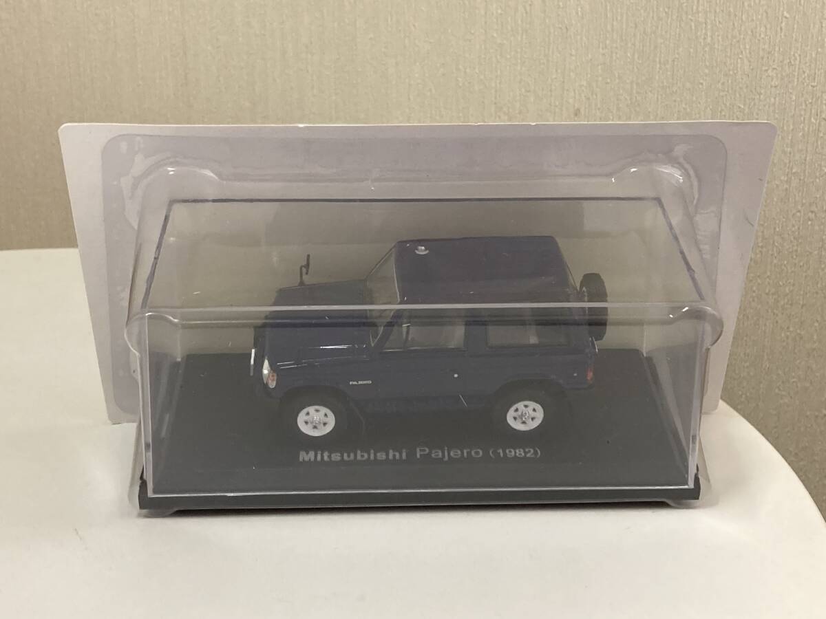 送料無料　 1/43 三菱 パジェロ 1982年 国産名車コレクション アシェット 初代パジェロ　ミニカー