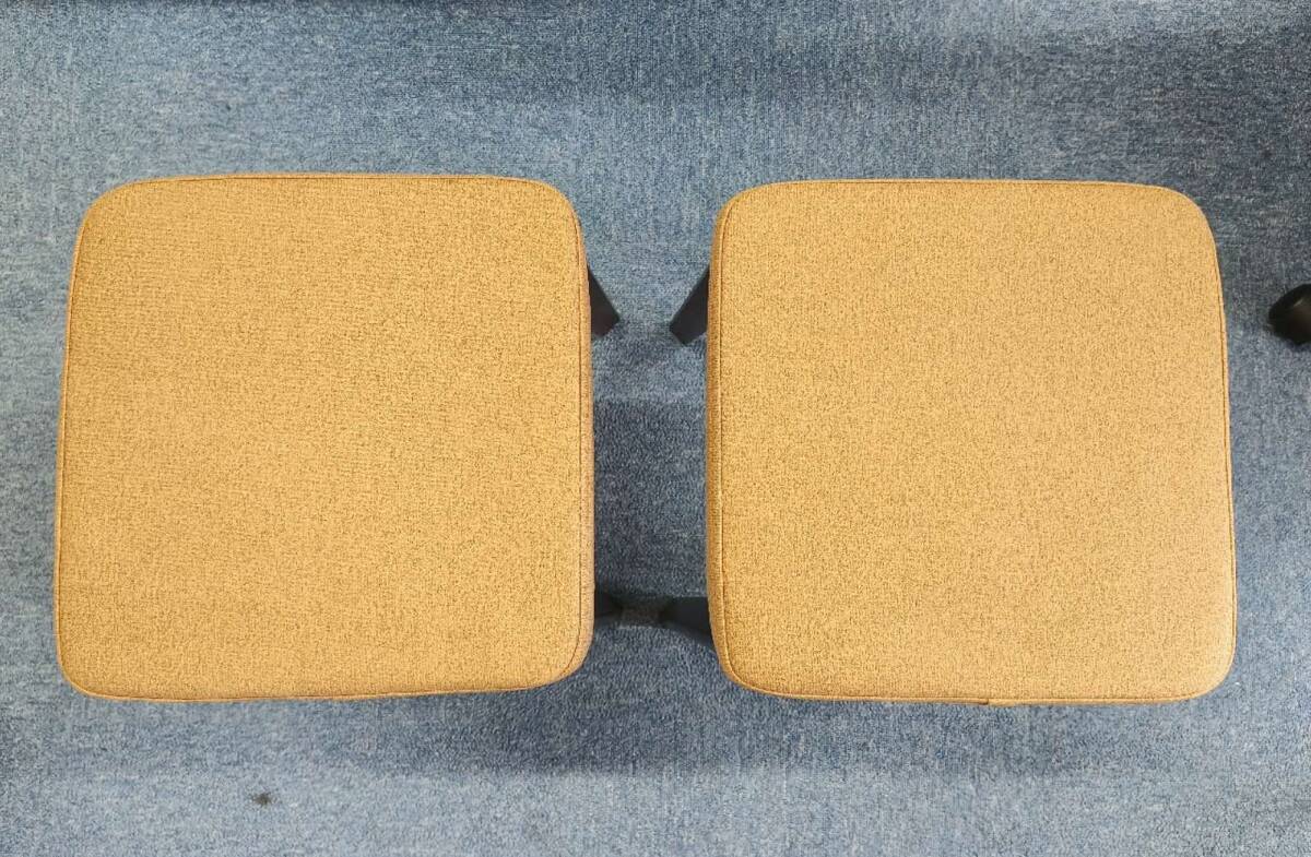 ★★椅子 木製 四角 スツール 30*30*47cm 2点セット★★