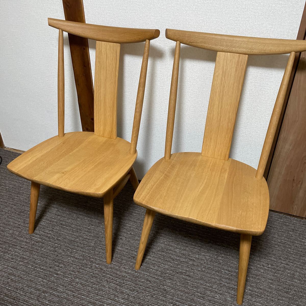 Yahoo!オークション - ①柏木工 KASHIWA カウホーンチェアーLC11 Yahoo!オークション - ①柏木工 KASHIWA カウホーンチェアーLC11