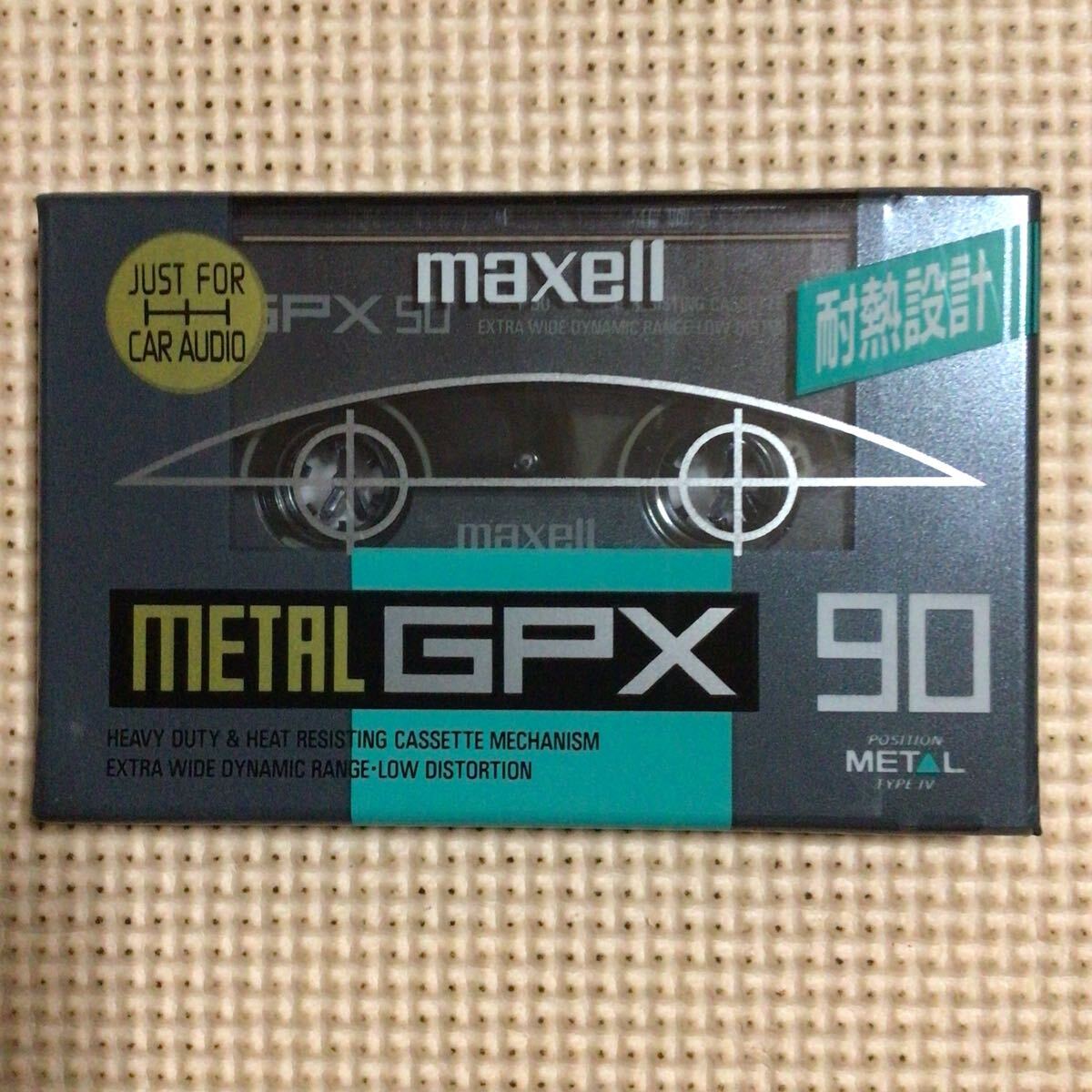 maxell METAL GPX 90 metal position cassette tape [ unopened new goods ]**