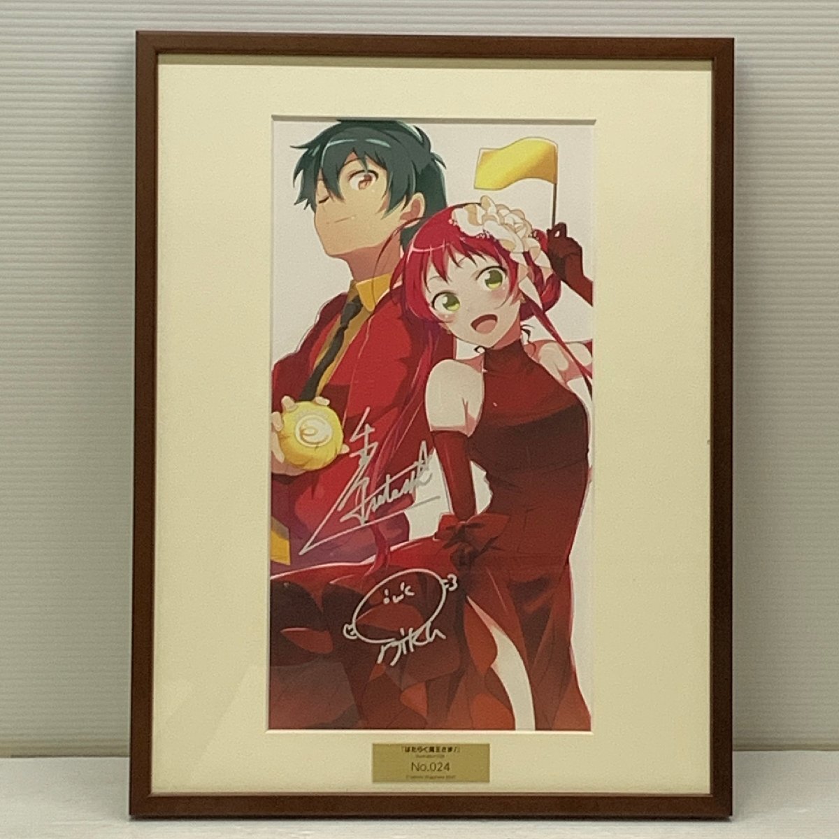『君は冥土様。』複製原画【A3サイズ】 MIN【現状渡し品】 MSMO はたらく魔王さま 完結記念 サイン入り